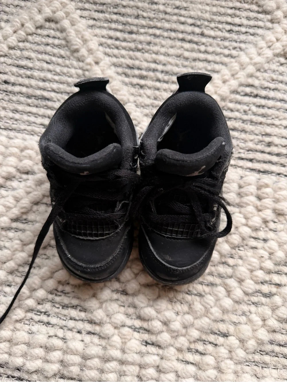 Nike Kids Black Jumpman Basketball Sneakers